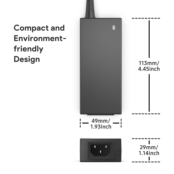 Max. 65W Desktop AC DC Adapter