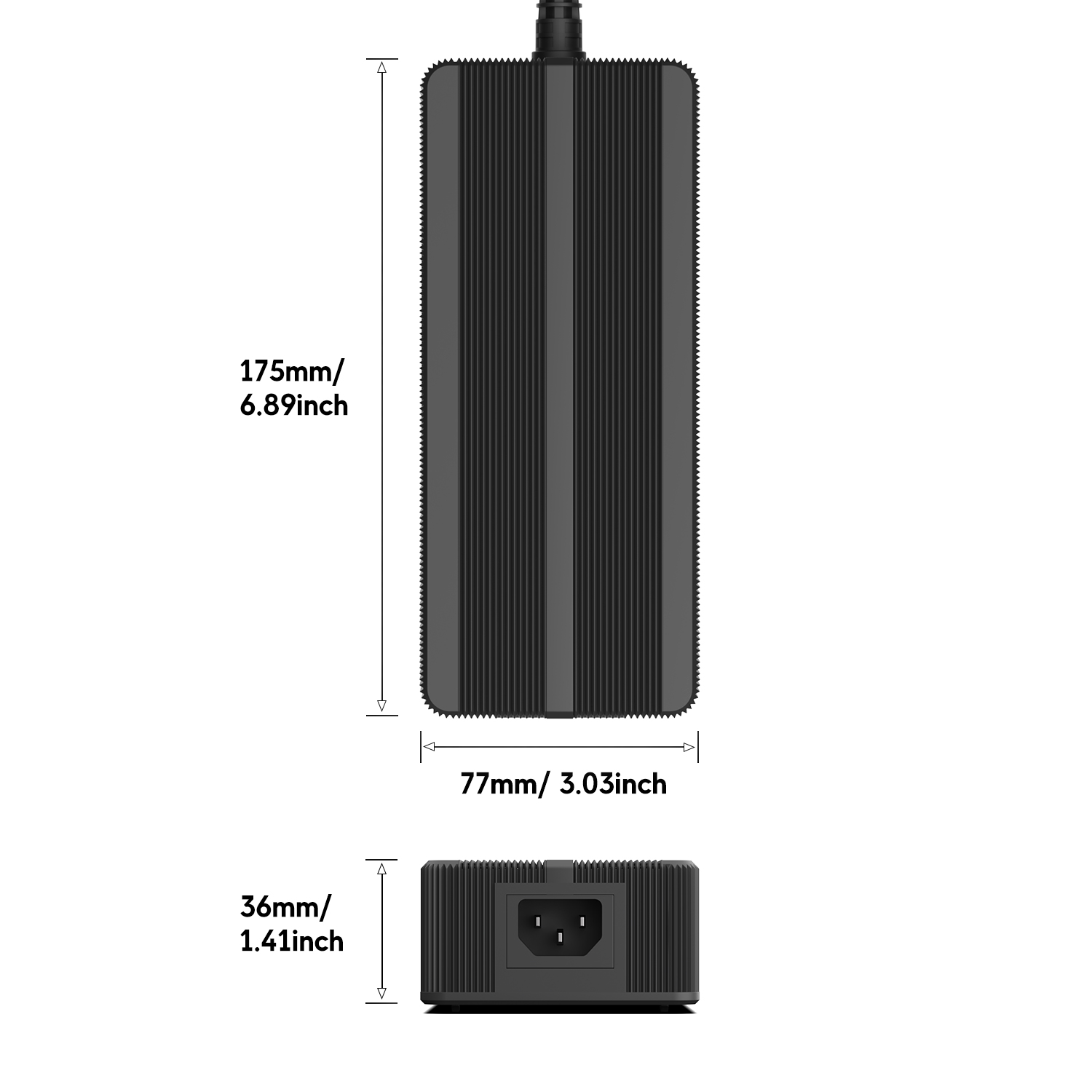 GaN-based Ultra Compact 19.5V-54V 350W Series Power Supply