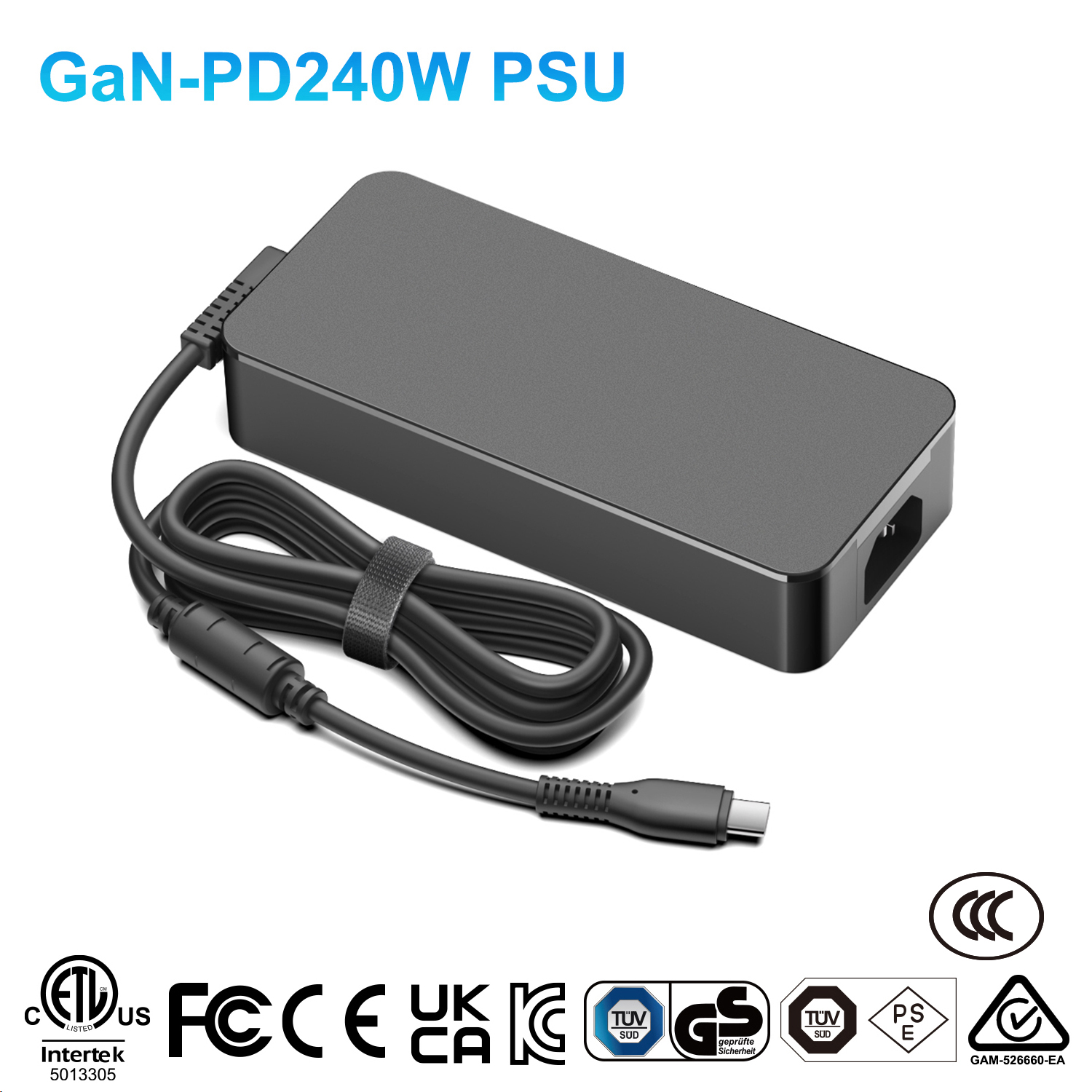GaN 180W-240W PD Power Supply