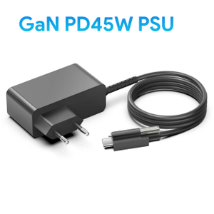 USB-C PD45W Power Supply with Screw Locking Connector 