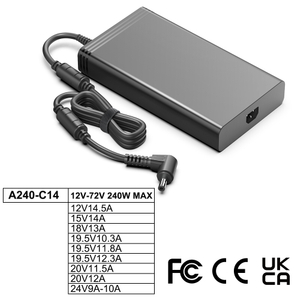 240W Series Gaming Laptop Power Adapter/AIO Power Supply