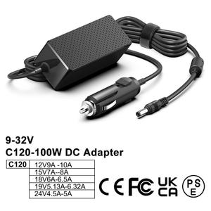 120W DC Car Charger Power Adapter