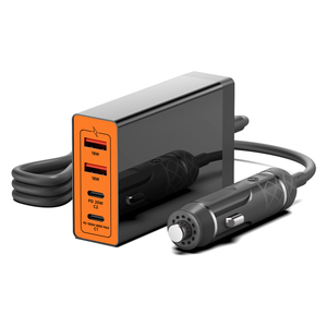 156W PD3.1 USB-C PD DC Car Charger 