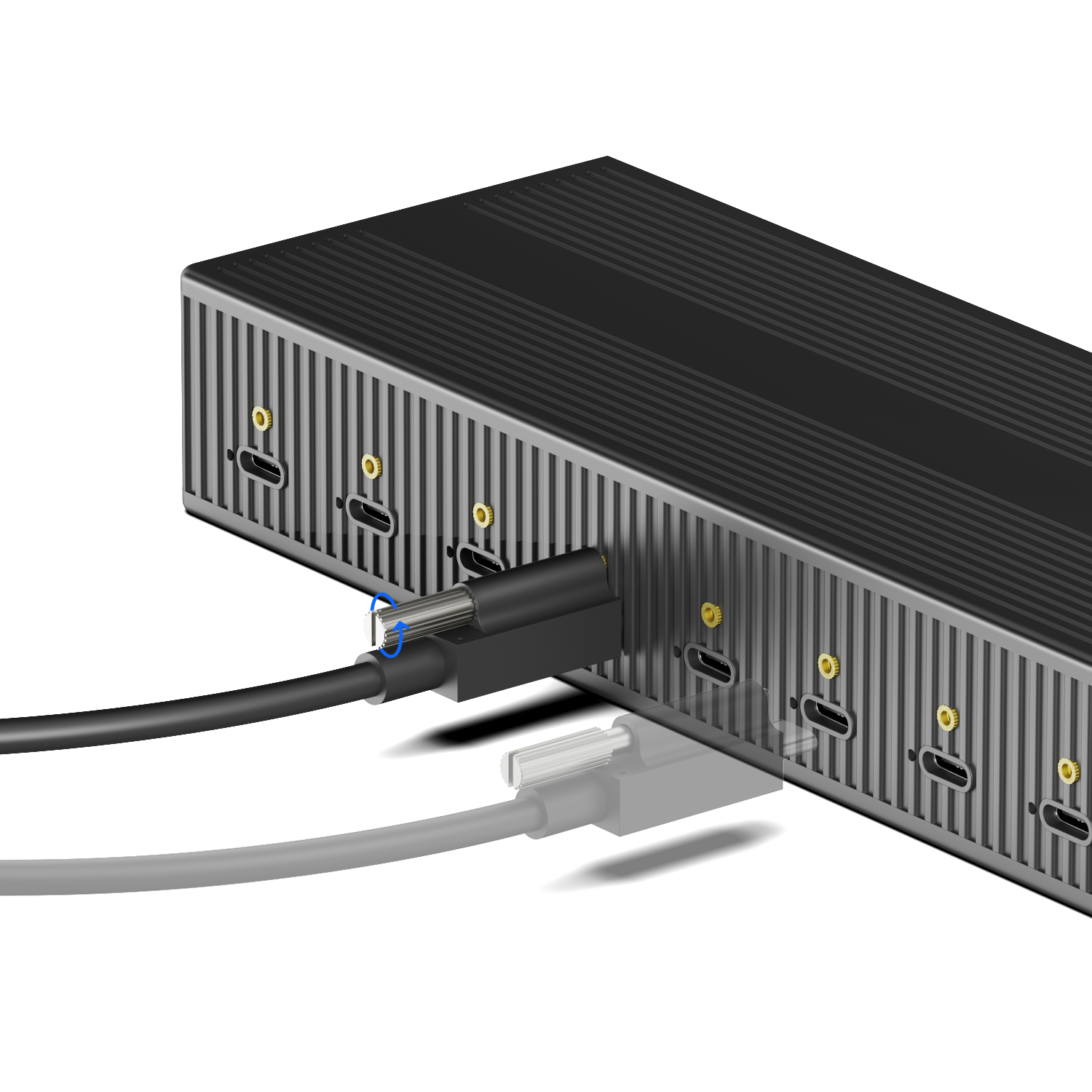 Protable USB-C Charging Hub 12 Ports