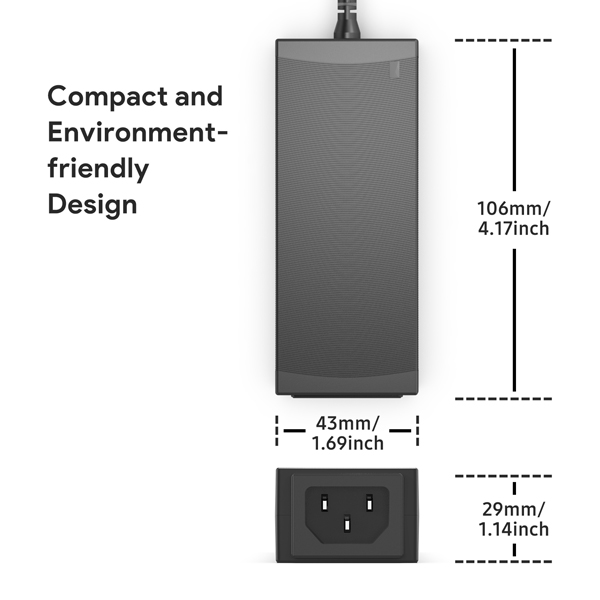 Max. 48W Desktop AC DC Adapter