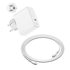 Smart GaN USB-C PD 140W Power Adapter 1C KR White